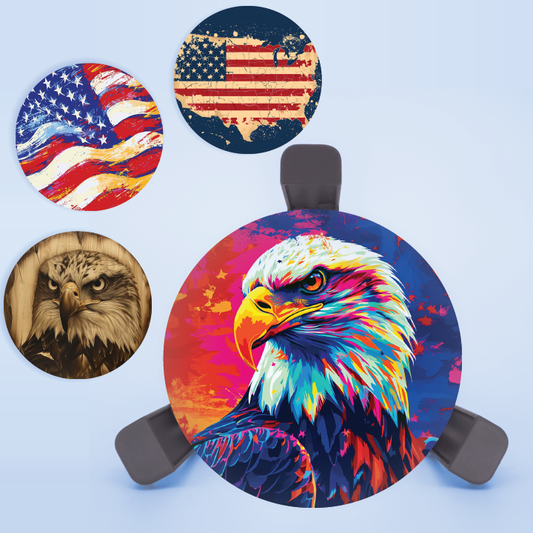 Custom Acoustic Guitar Accessories – Feedback Buster – Patriot Pack Starter Kit